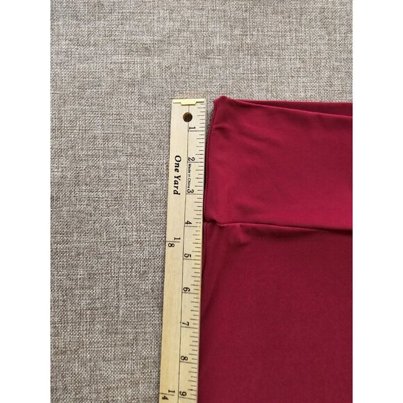 Women Thick Knit Pencil Skirt Knee Length Stretch Elastic High Waist - Picture 5 of 13